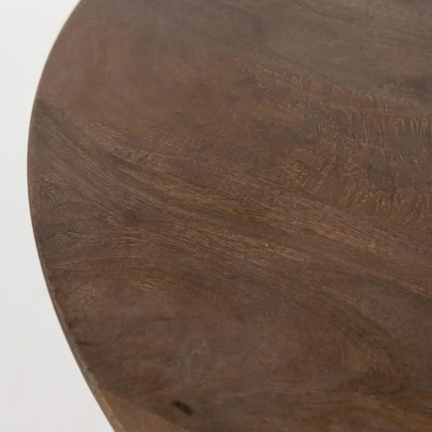 Mysons Bijzettafels|Mike Bijzettafel rond Walnoot 50cm