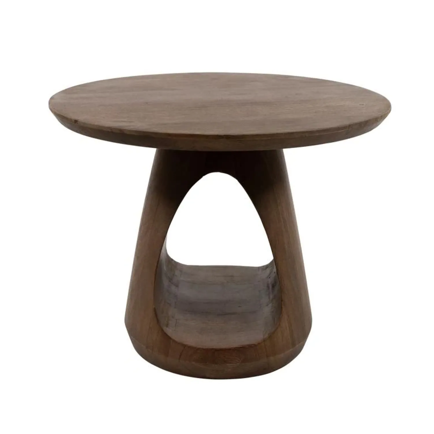 Mysons Salontafels|Mike Salontafel rond Walnoot Small 60cm