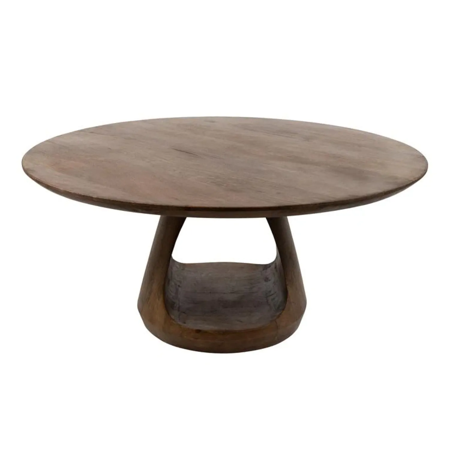 Mysons Salontafels|Mike Salontafel rond Walnoot Large 90cm