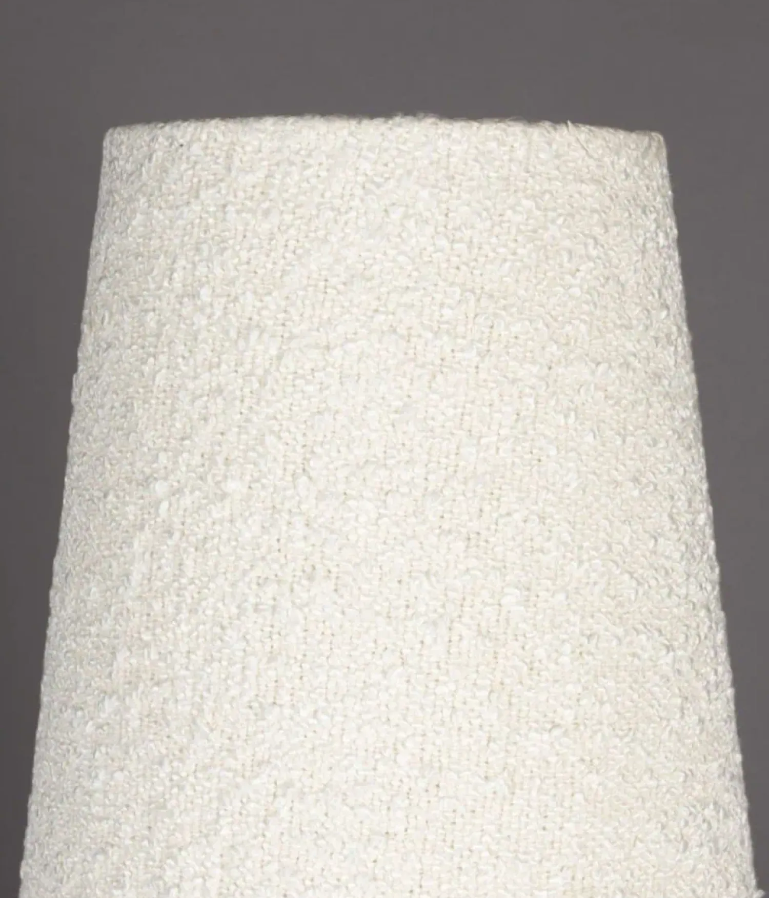 Dutchbone Vloerlampen|Miki 1-lichts Vloerlamp Bouclé 41cm
