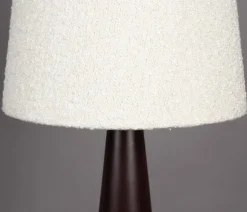 Dutchbone Vloerlampen|Miki 1-lichts Vloerlamp Bouclé 41cm