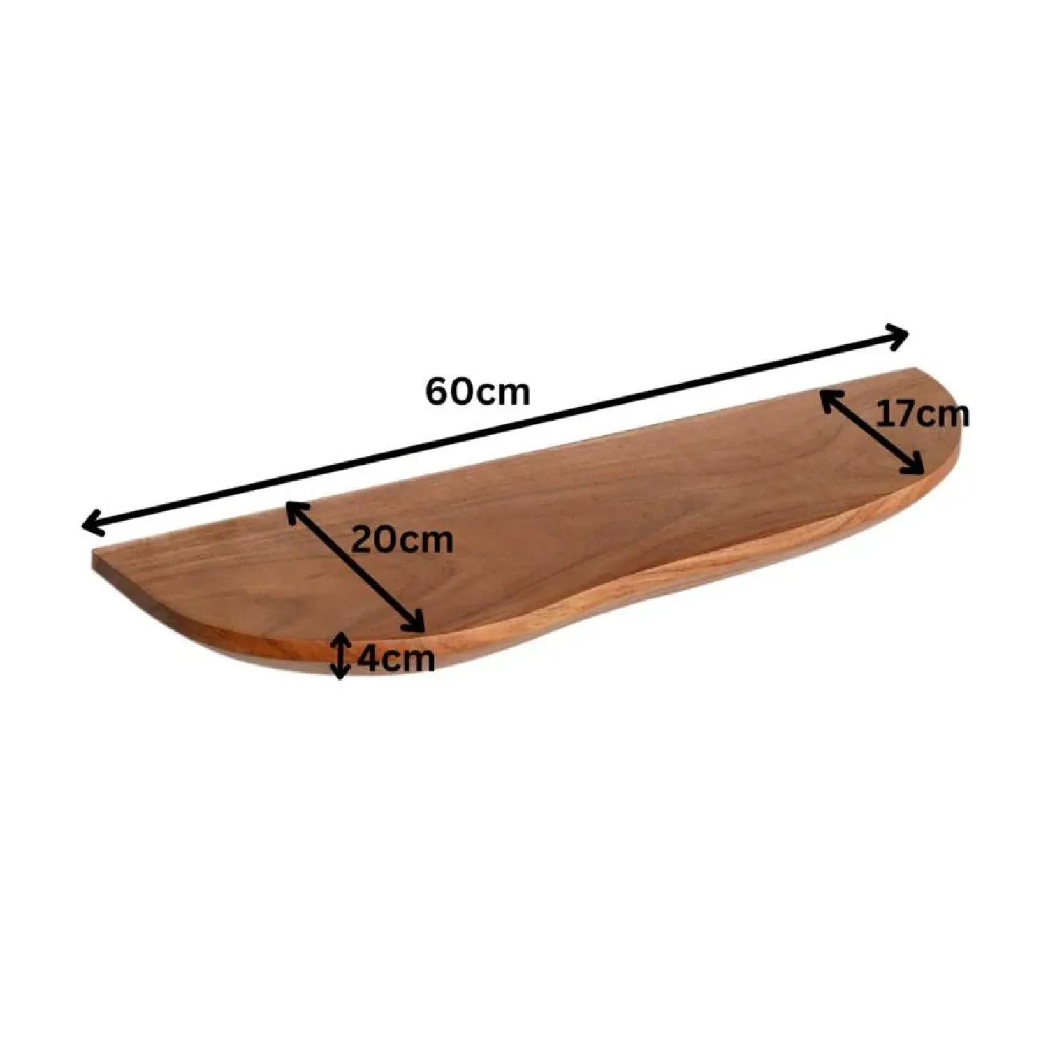 Furndea Wandplanken|Wandplanken|Miko Wandplanken Set van 2 Mangohout