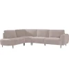 Label51 Hoekbanken|Milano Hoekbank Links Clay 300cm