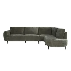 Label51 Hoekbanken|Milano Hoekbank Rechts Hunter 300cm