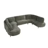Label51 Hoekbanken|Milano U-Bank Hunter 350cm