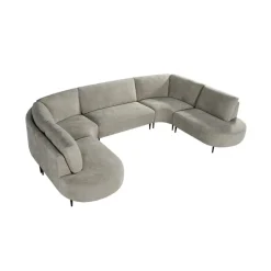 Label51 Hoekbanken|Loungebanken|Milano U-Bank Naturel 350cm