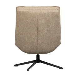 WOOOD Fauteuils|Milaro Draaifauteuil Naturel Melange