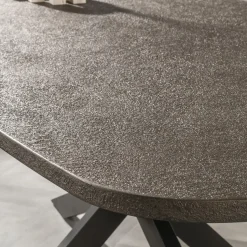 Kalfort Eettafels|Miles Eettafel deens ovaal Brons 215cm