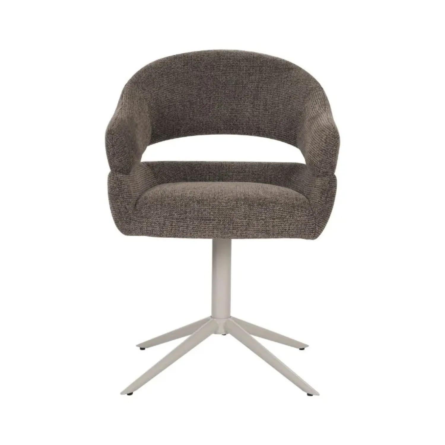 Furndea Eetkamerstoelen|Millie Eetkamerstoel Bruin met zandpoot