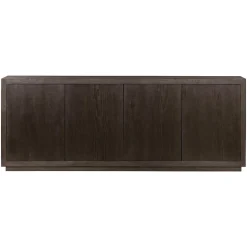 Tower living Dressoirs|Industriele Kasten|Mincio Dressoir bruin eikenfineer 220cm