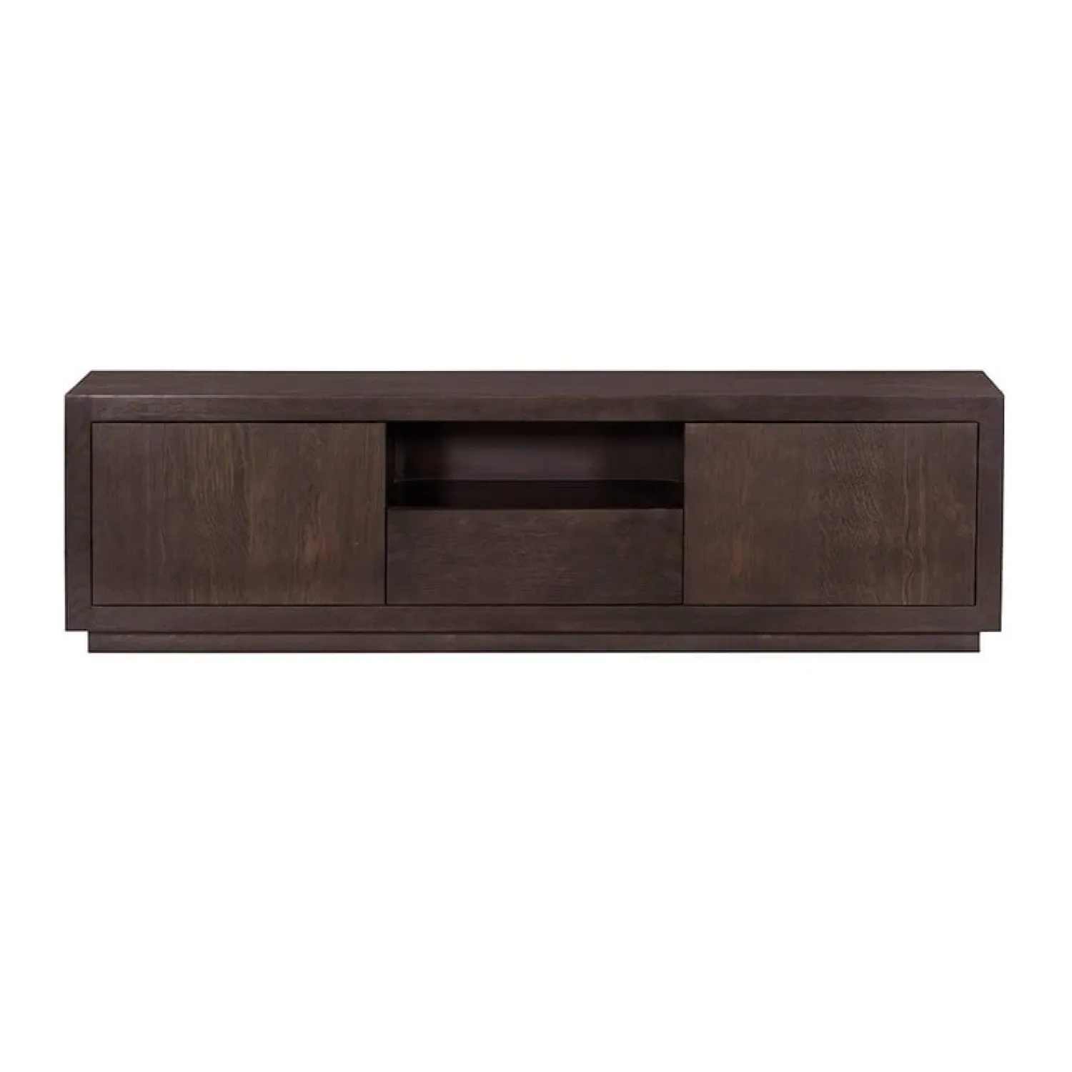 Tower living Industriele Kasten|Tv Meubels|Mincio Tv meubel bruin eikenfineer 176cm
