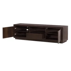 Tower living Industriele Kasten|Tv Meubels|Mincio Tv meubel bruin eikenfineer 176cm