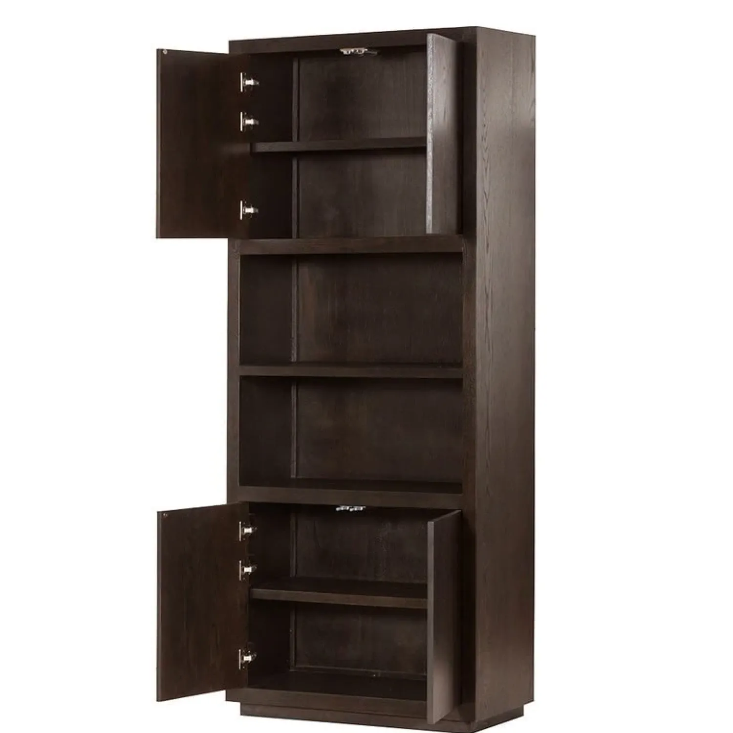 Tower living Wandkasten|Industriele Kasten|Mincio Wandkast bruin eikenfineer 90cm