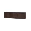 Tower living Industriele Kasten|Tv Meubels|Mincio zwevend Tv meubel bruin eikenfineer 176cm