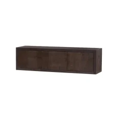Tower living Industriele Kasten|Tv Meubels|Mincio zwevend Tv meubel bruin eikenfineer 176cm