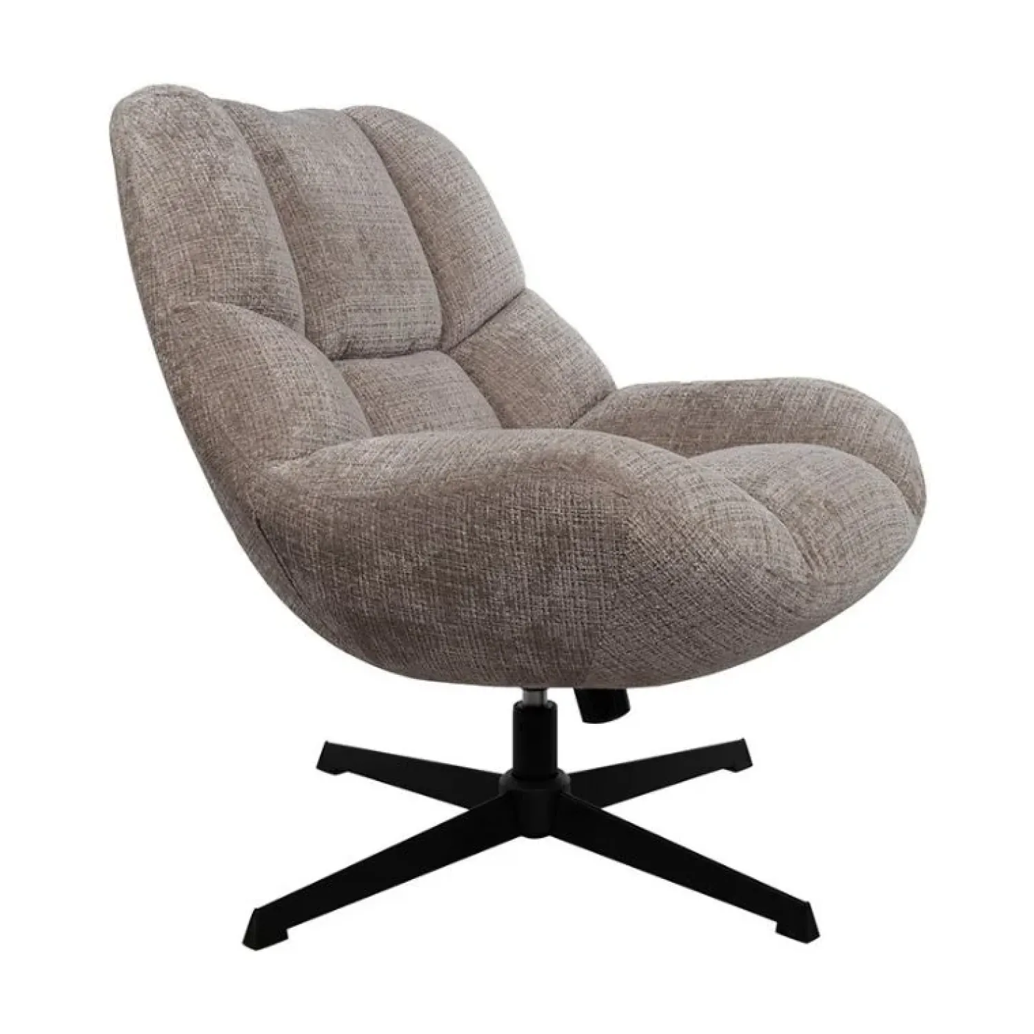 Mysons Fauteuils|Miranda Draaifauteuil + schommelfunctie Bruin