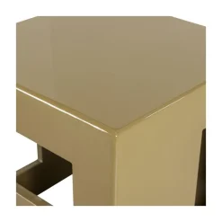 vtwonen Bijzettafels|Modern Bijzettafel Honinggeel 40cm