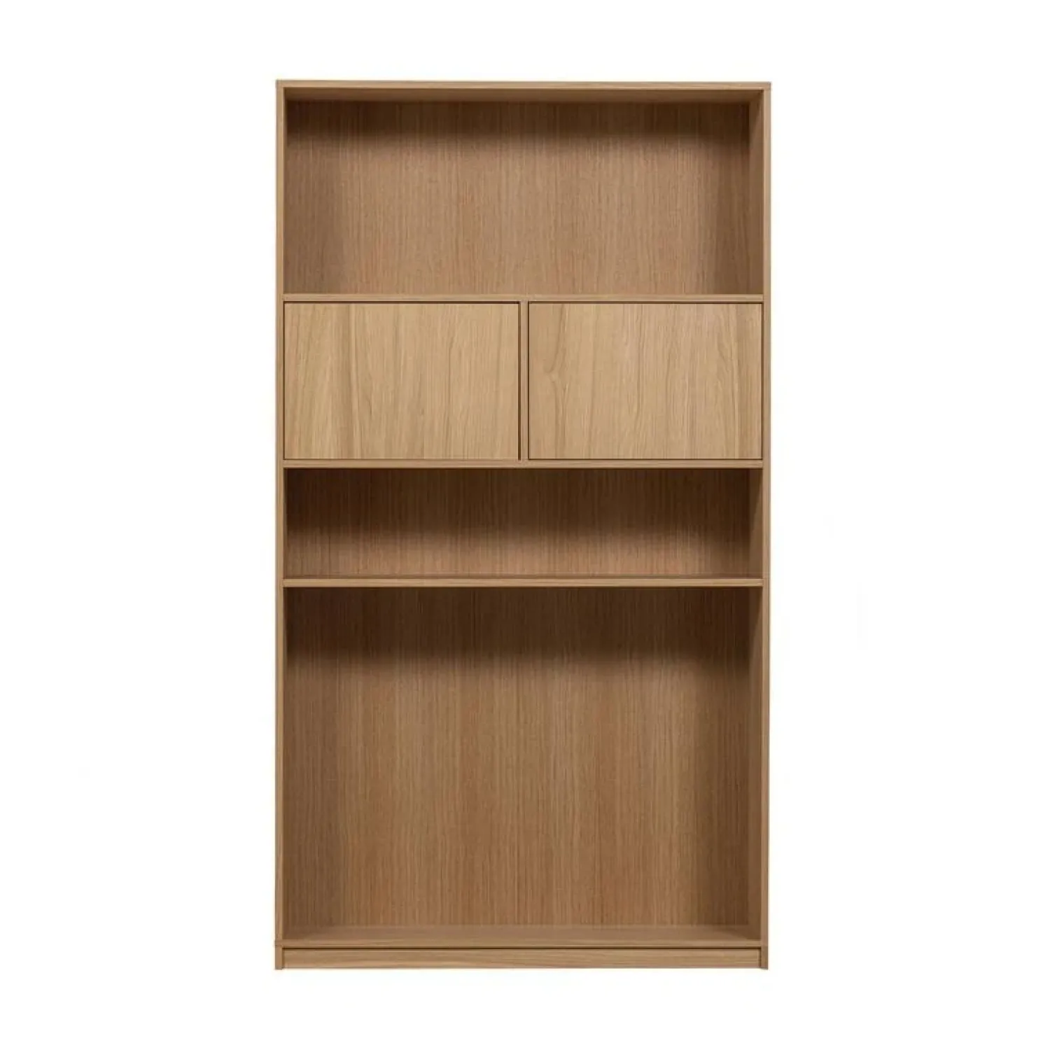 vtwonen Wandkasten|Industriele Kasten|Modulair Bovenkast Eiken Naturel Mat 110cm