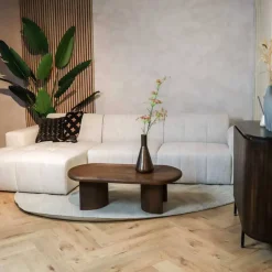 Pepp Hoekbanken|Modulaire Banken|Modulaire Bank Wave Chaise longue links Modesto wit