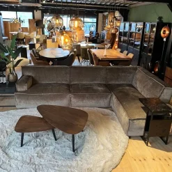 EasyFurn Hoekbanken|Loungebanken|Modulaire jolijn-hoekbank-1-zits-links/1-zits/longchair rechts(stof Levis 12)