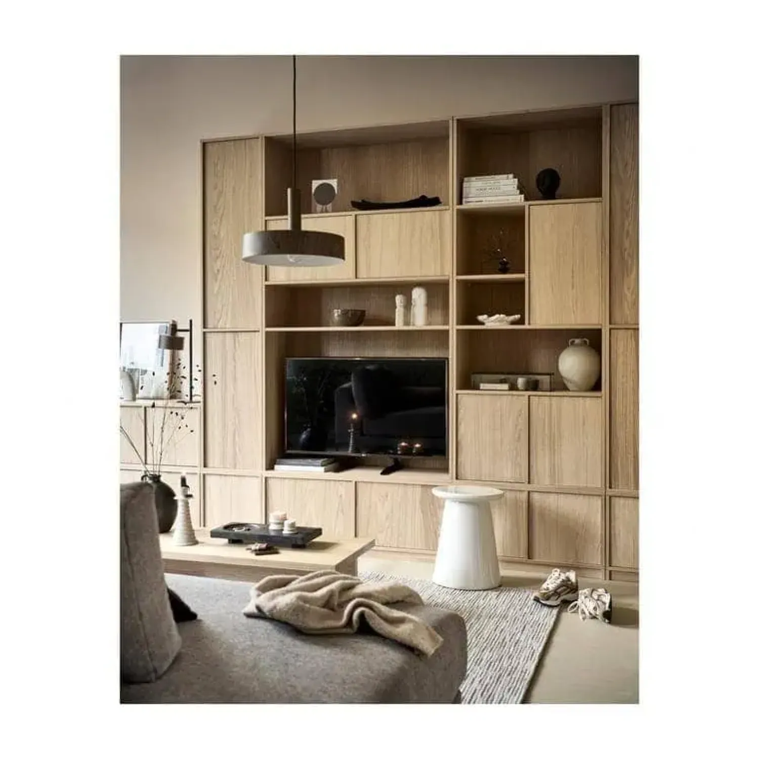 vtwonen Wandkasten|Industriele Kasten|Modulair Onderkast Eiken Naturel Mat 40cm
