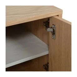 vtwonen Wandkasten|Industriele Kasten|Modulair Onderkast Eiken Naturel Mat 77cm