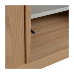vtwonen Wandkasten|Industriele Kasten|Modulair Onderkast Eiken Naturel Mat 77cm