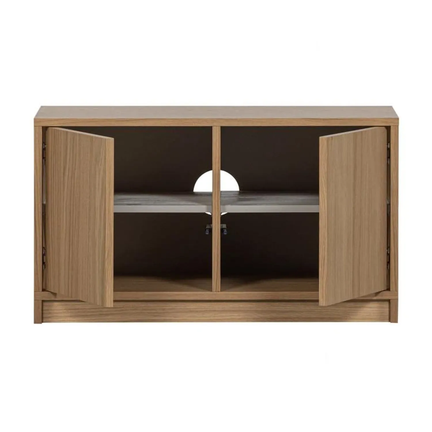 vtwonen Wandkasten|Industriele Kasten|Modulair Onderkast Eiken Naturel Mat 77cm
