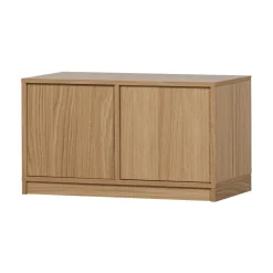vtwonen Wandkasten|Industriele Kasten|Modulair Onderkast Eiken Naturel Mat 77cm