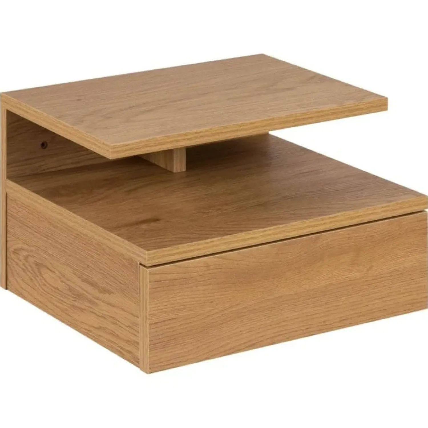 Nordhavn Nachtkastjes|Industriele Kasten|Montae Nachtkastje Naturel 35cm