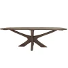 Livingfurn Eettafels|Montreaux Eettafel Bruin Deens ovaal 220cm