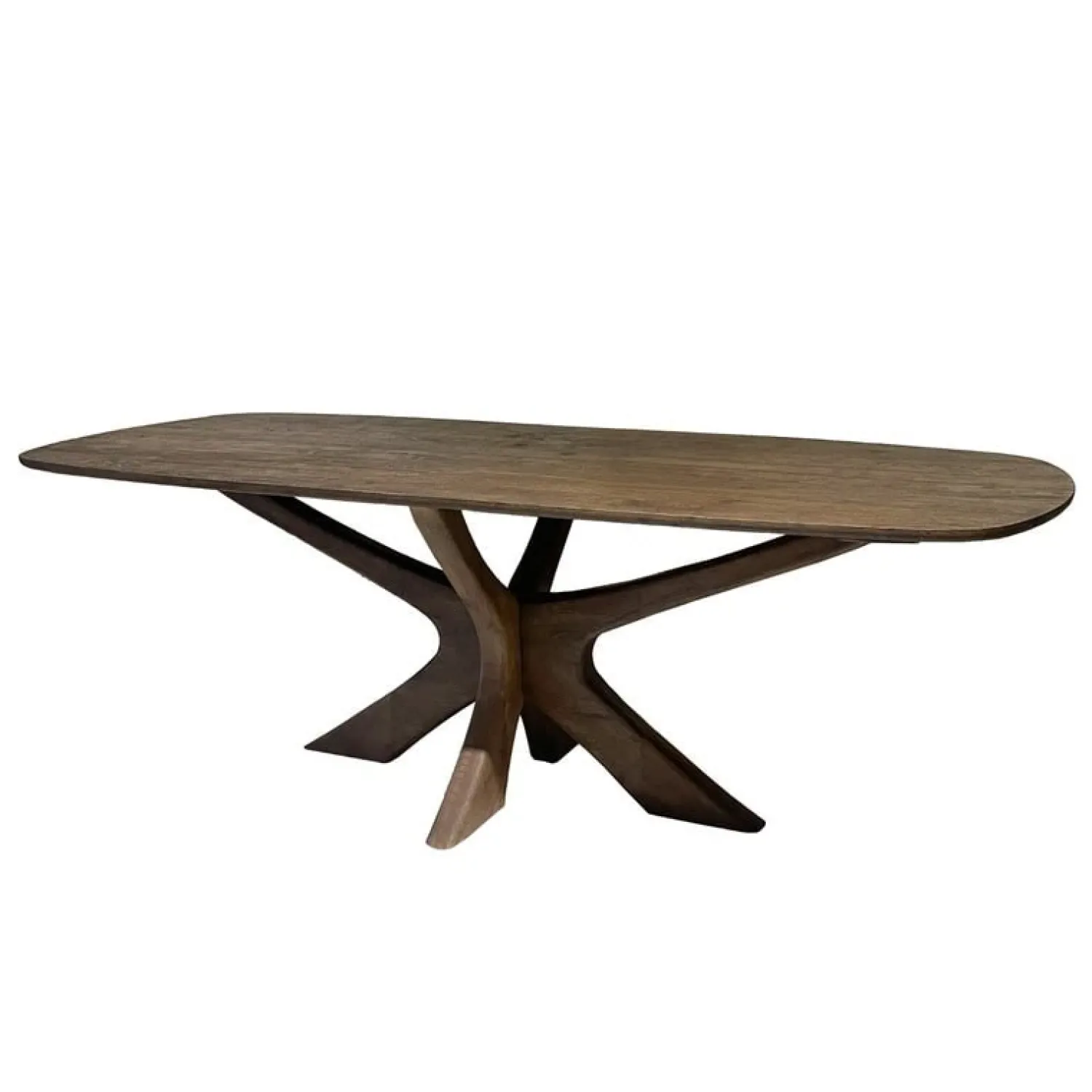 Livingfurn Eettafels|Montreaux Eettafel Bruin Deens ovaal 220cm