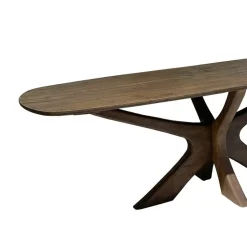 Livingfurn Eettafels|Montreaux Eettafel Bruin Deens ovaal 220cm