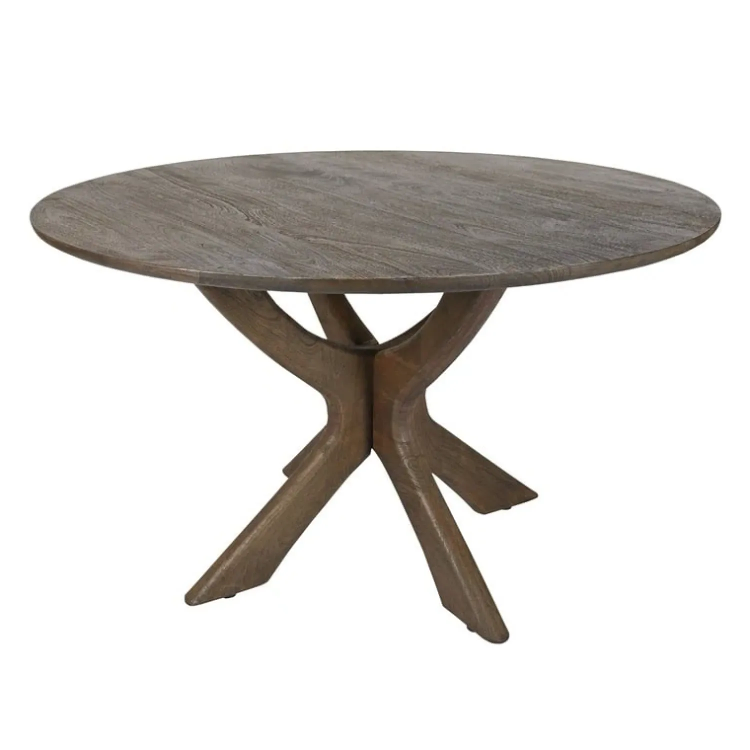 Livingfurn Eettafels|Montreaux Eettafel Bruin rond 130cm