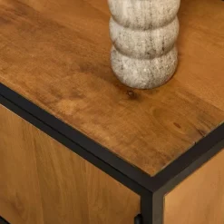 Furndea Industriele Kasten|Tv Meubels|Morada tv meubel industrieel Warm mangohout 240cm