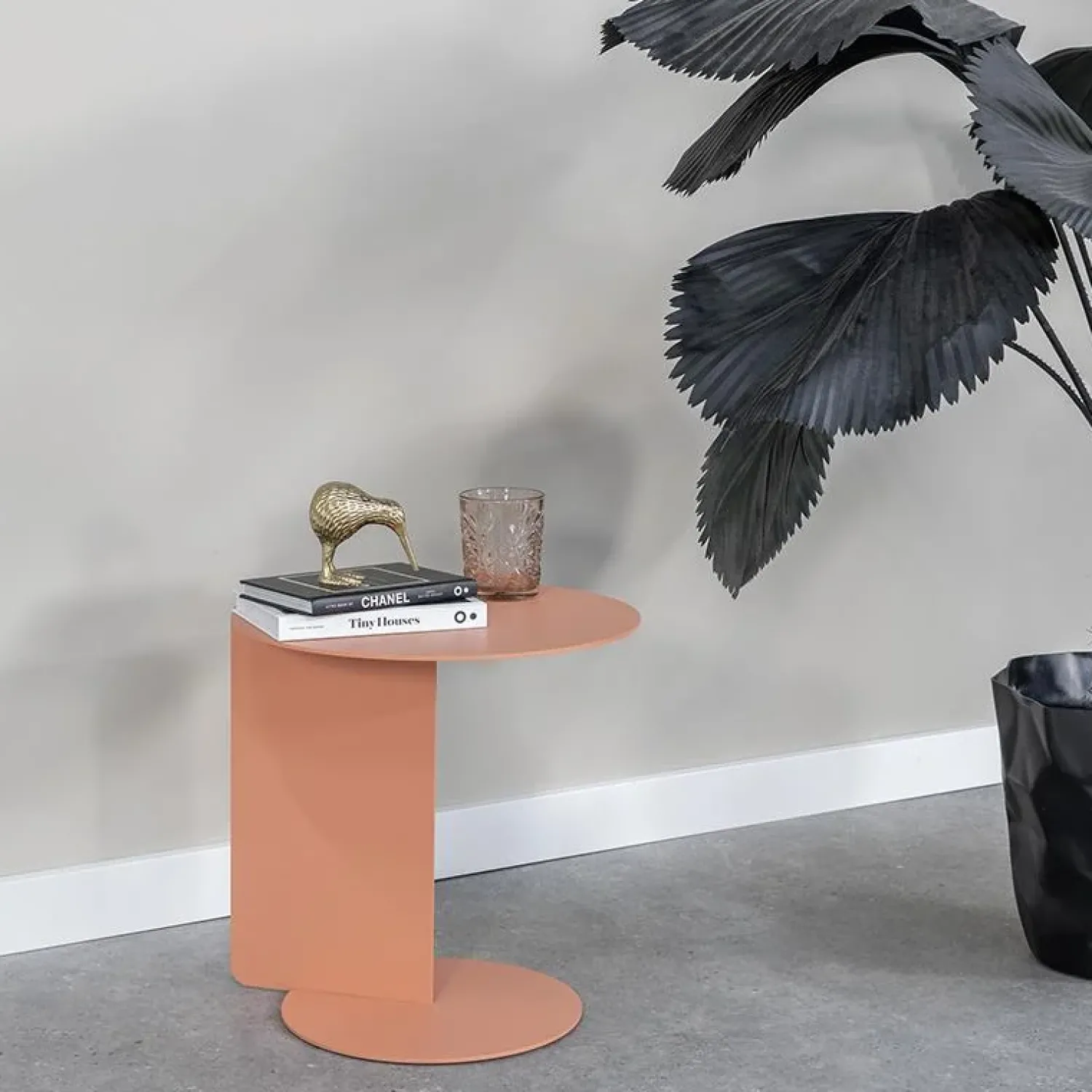 Redin Design Bijzettafels|Morales Bijzettafel Terracotta 40cm