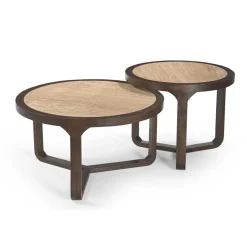 Furndea Bijzettafels|Moritz Bijzettafel Creme Travertin 60 cm