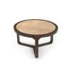 Furndea Salontafels|Moritz Salontafel rond Creme Travertin 75 cm