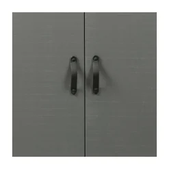 WOOOD Industriele Kasten|Kledingkasten|Morris Kast Dennenhout Leem 100cm