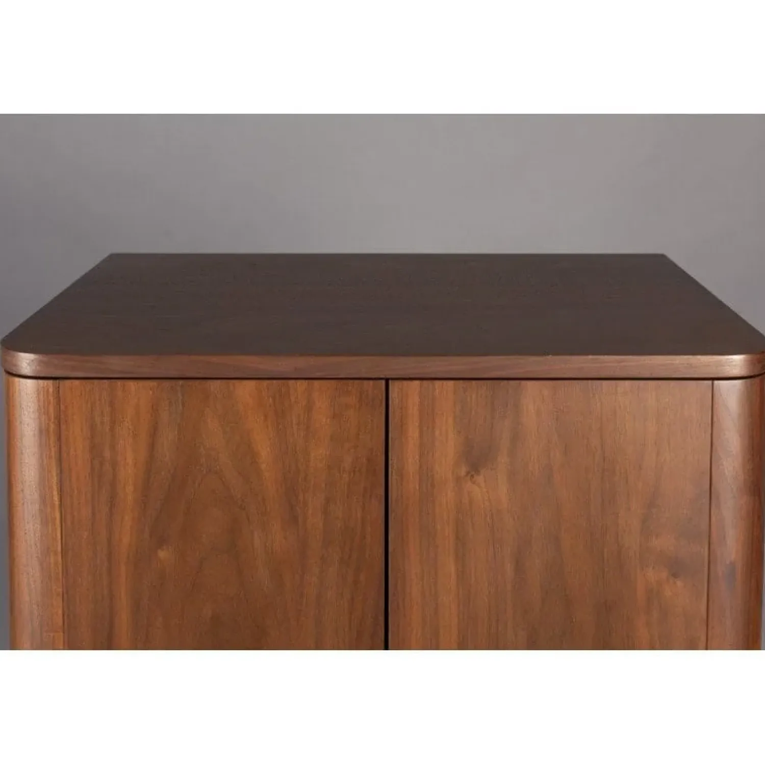 Dutchbone Wandkasten|Industriele Kasten|Morrison Wandkast Walnoot 62cm