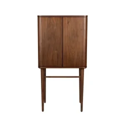 Dutchbone Wandkasten|Industriele Kasten|Morrison Wandkast Walnoot 62cm