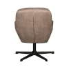 Label51 Fauteuils|Moss Fauteuil Taupe Micro Suede