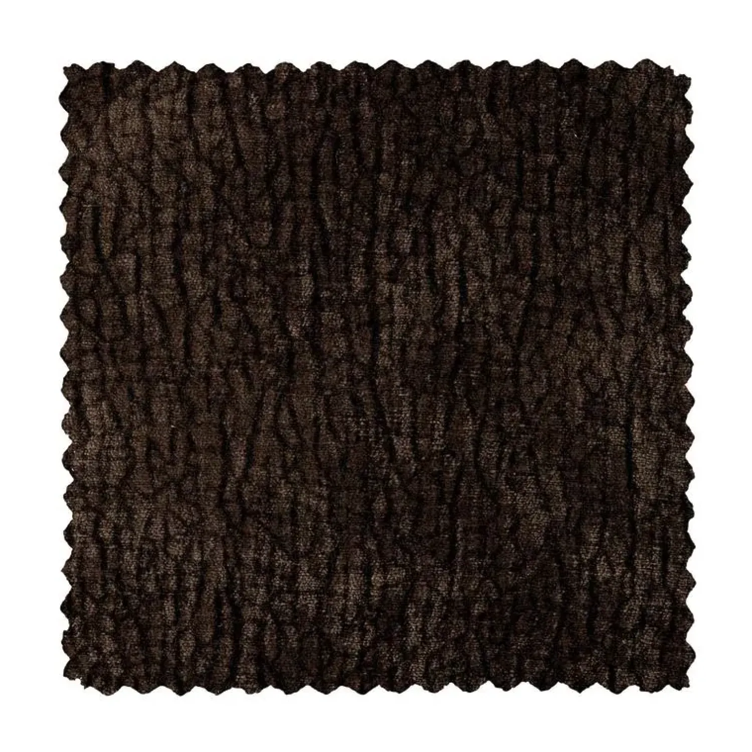 WOOOD Eetkamerstoelen|Mount Eetkamerstoel Met Armleuning Chenille Donkerbruin
