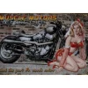 Cavetown Metalen Borden|Muscle Motors - metalen bord