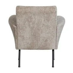 WOOOD Fauteuils|Muse Fauteuil Grof Geweven Stof Naturel