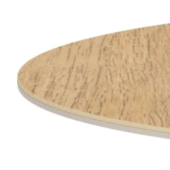 Nordhavn Eettafels|Myrthe Eettafel rond Keramiek met beige poot 119 cm