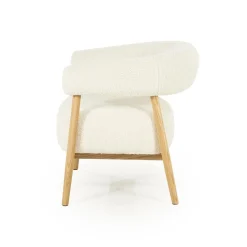 By Boo Fauteuils|Mysa Fauteuil Beige Hout
