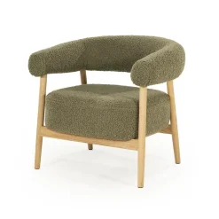 By Boo Fauteuils|Mysa Fauteuil Groen Hout