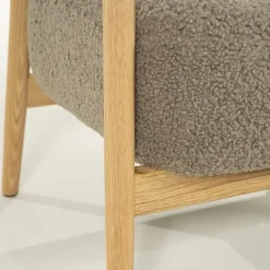 By Boo Fauteuils|Mysa Fauteuil Taupe Hout