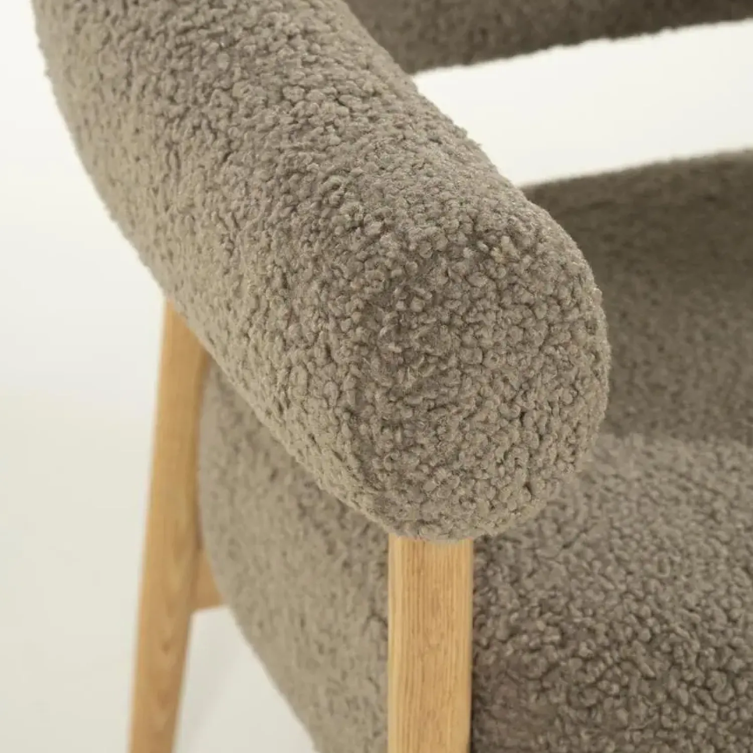 By Boo Fauteuils|Mysa Fauteuil Taupe Hout
